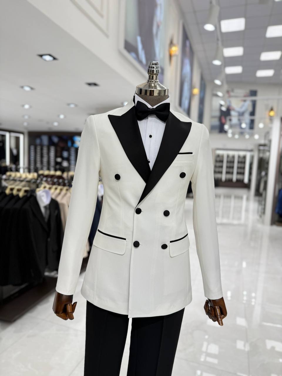 Suitharbor Signature Double-Breasted Shawl Lapel Tuxedo – Multiple Colors
