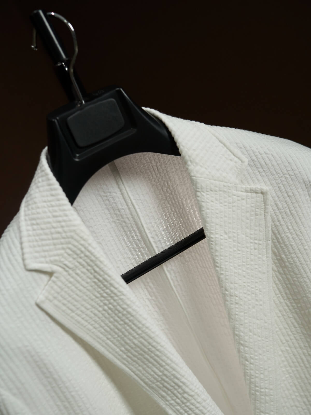 The White Seersucker Blazer