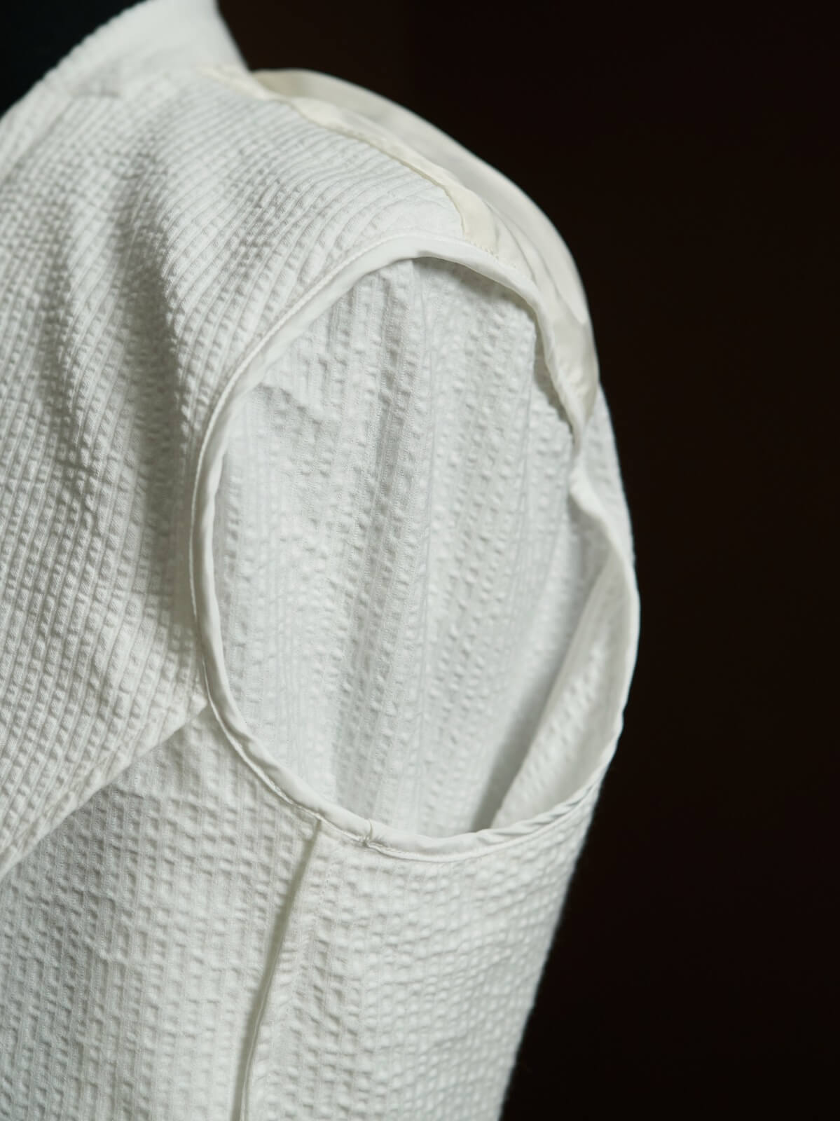 The White Seersucker Blazer