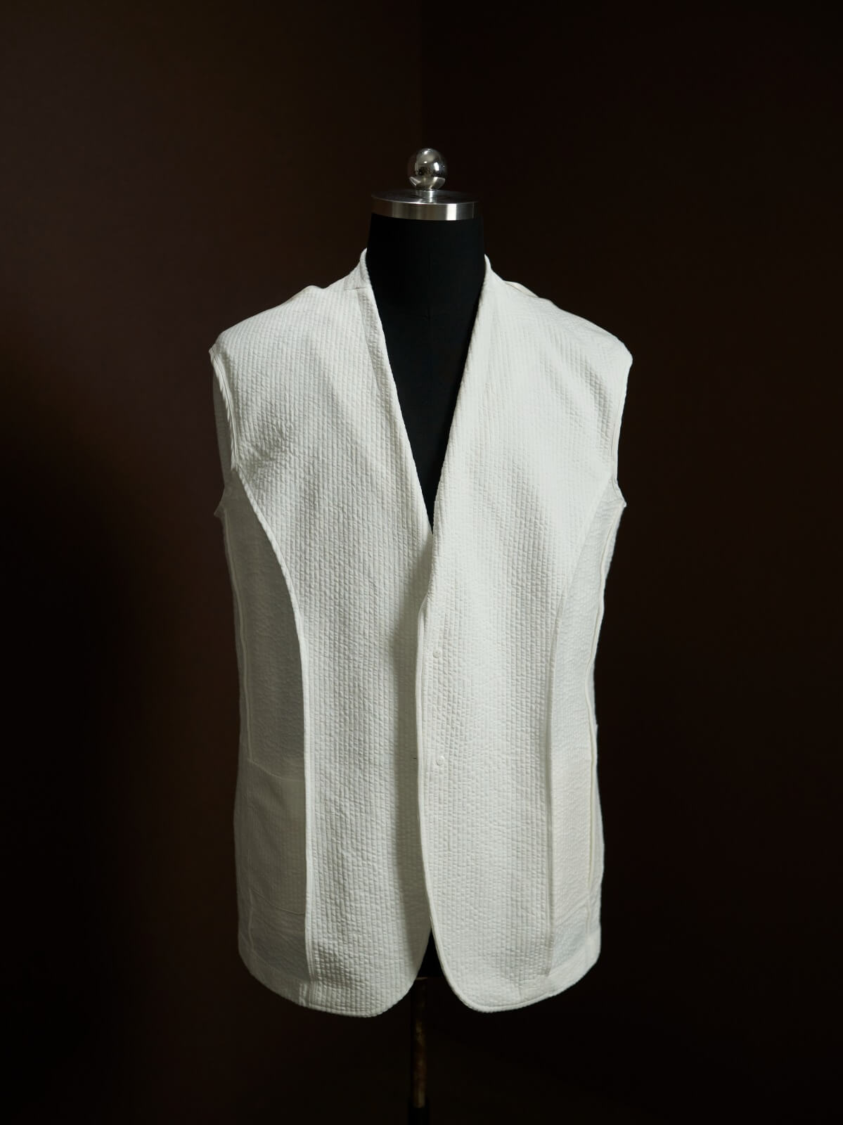 The White Seersucker Blazer