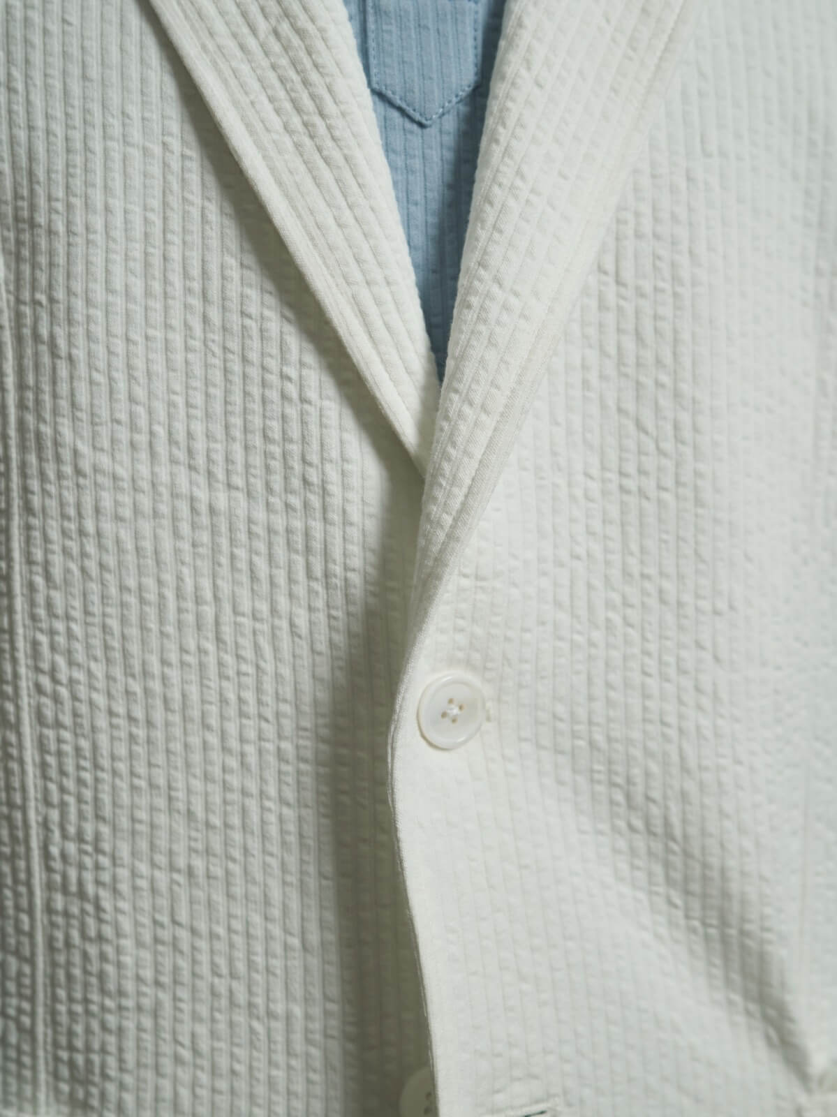 The White Seersucker Blazer