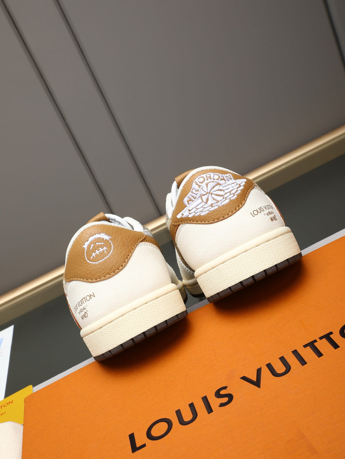 Travis Scott x Louis Vuitton Brown Monogram Low-Top Sneakers