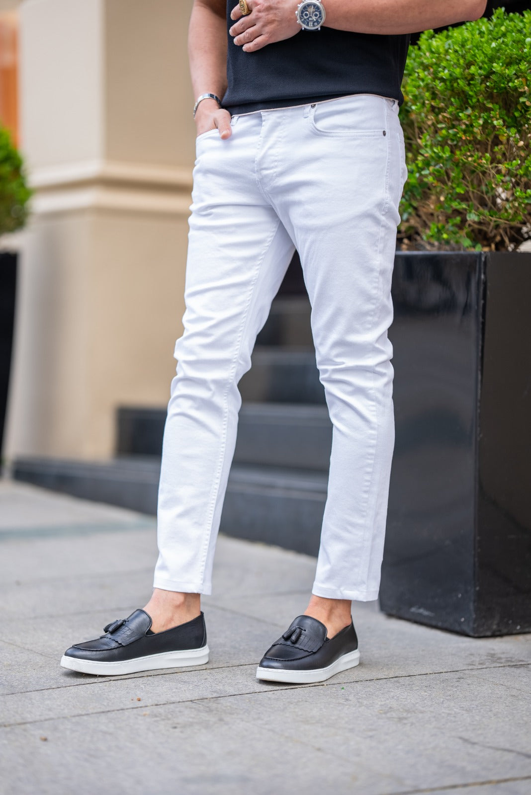 Ivory Essence White Jeans