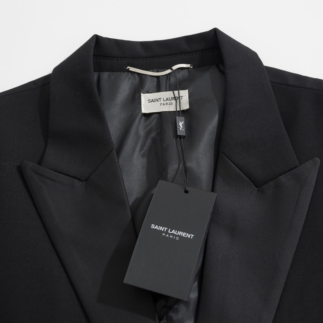 Yves Saint Laurent Black Le Smoking Blazer