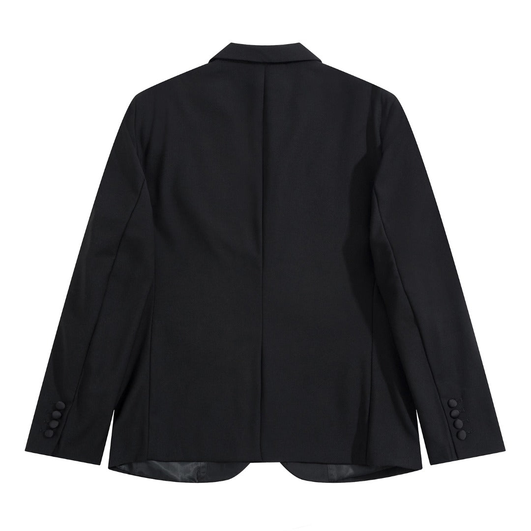 Yves Saint Laurent Black Le Smoking Blazer