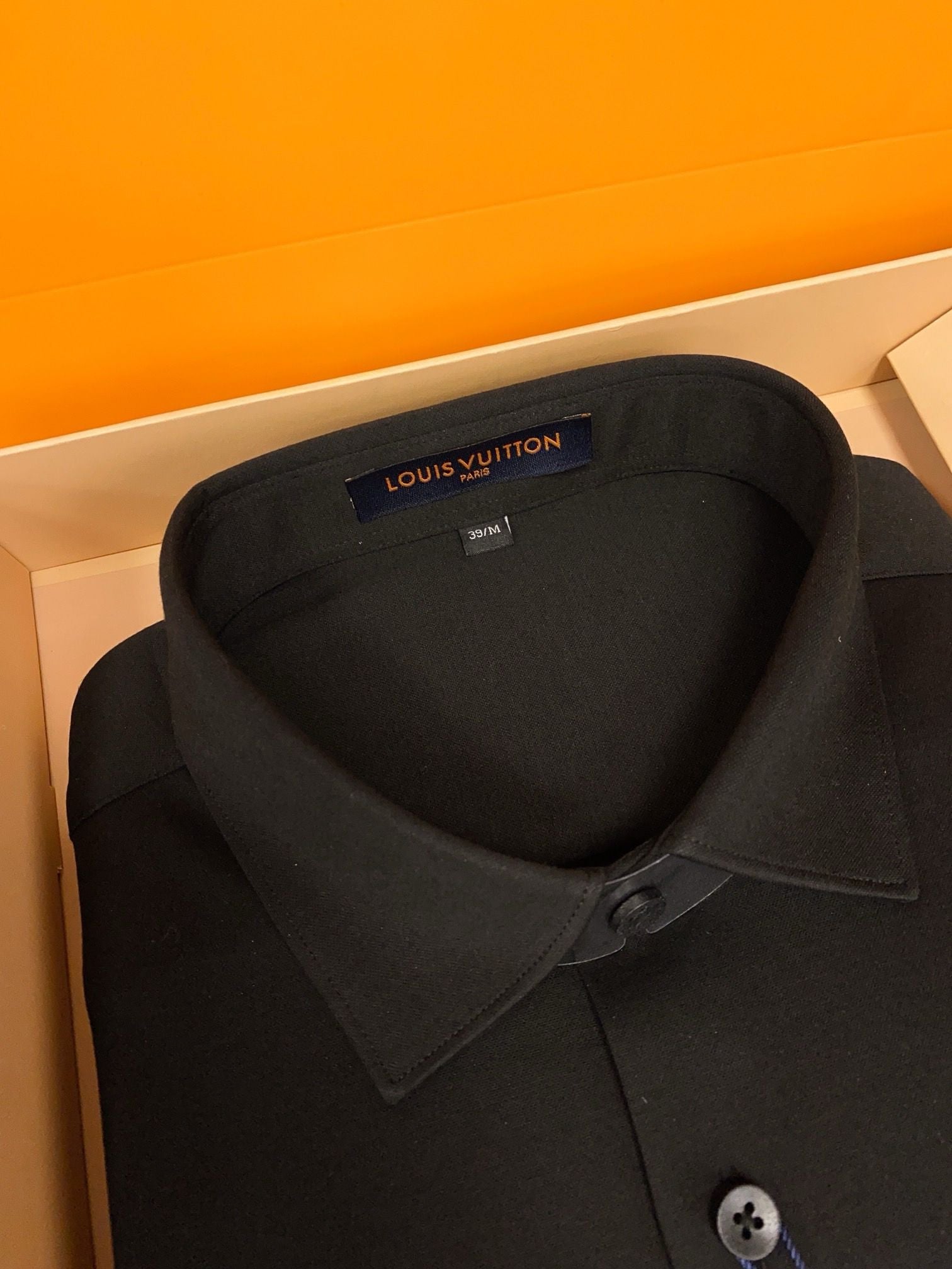 Black Tailored Fit Luxury Dress Shirt - SUITHARBOR
