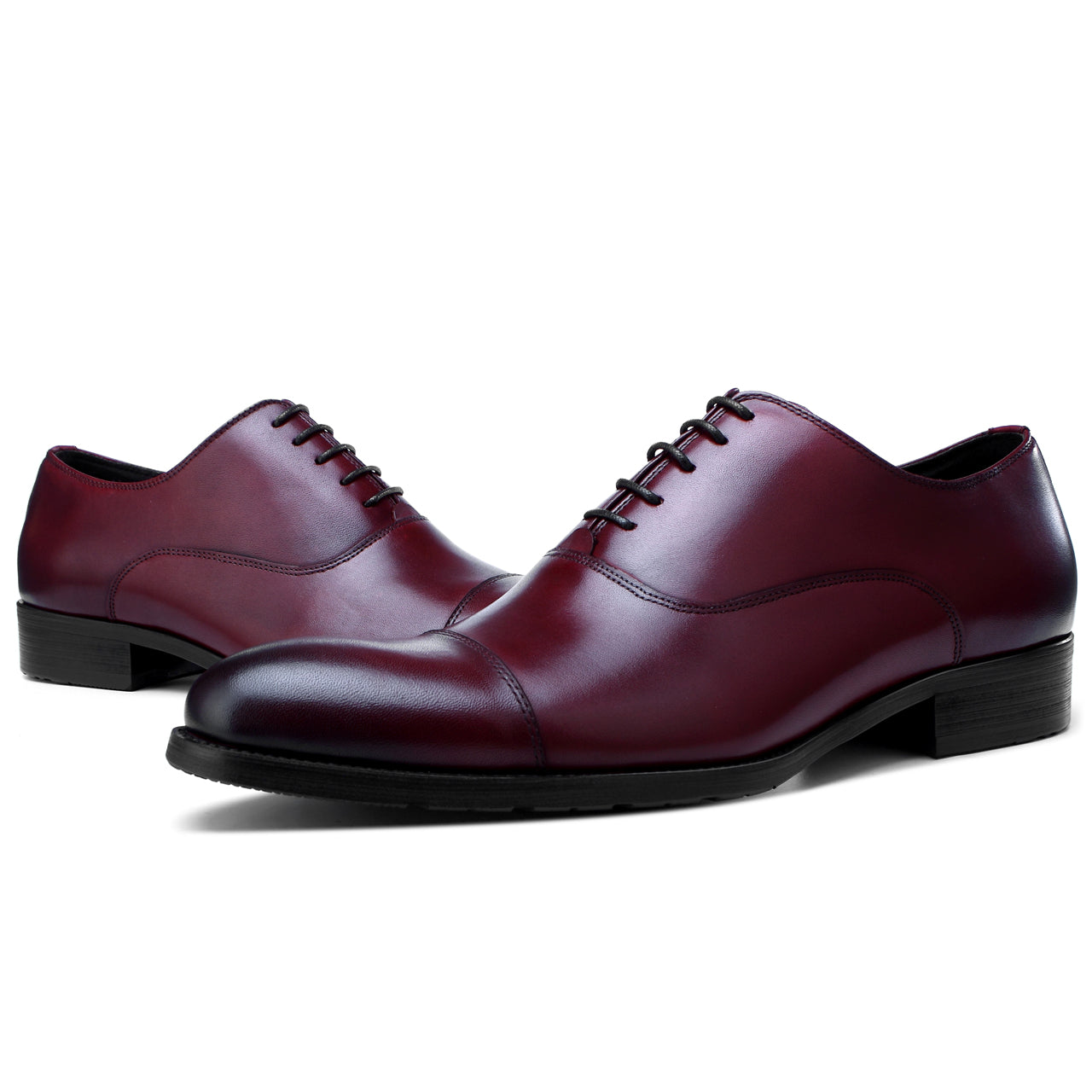 Artisan Burgundy Oxford Shoes