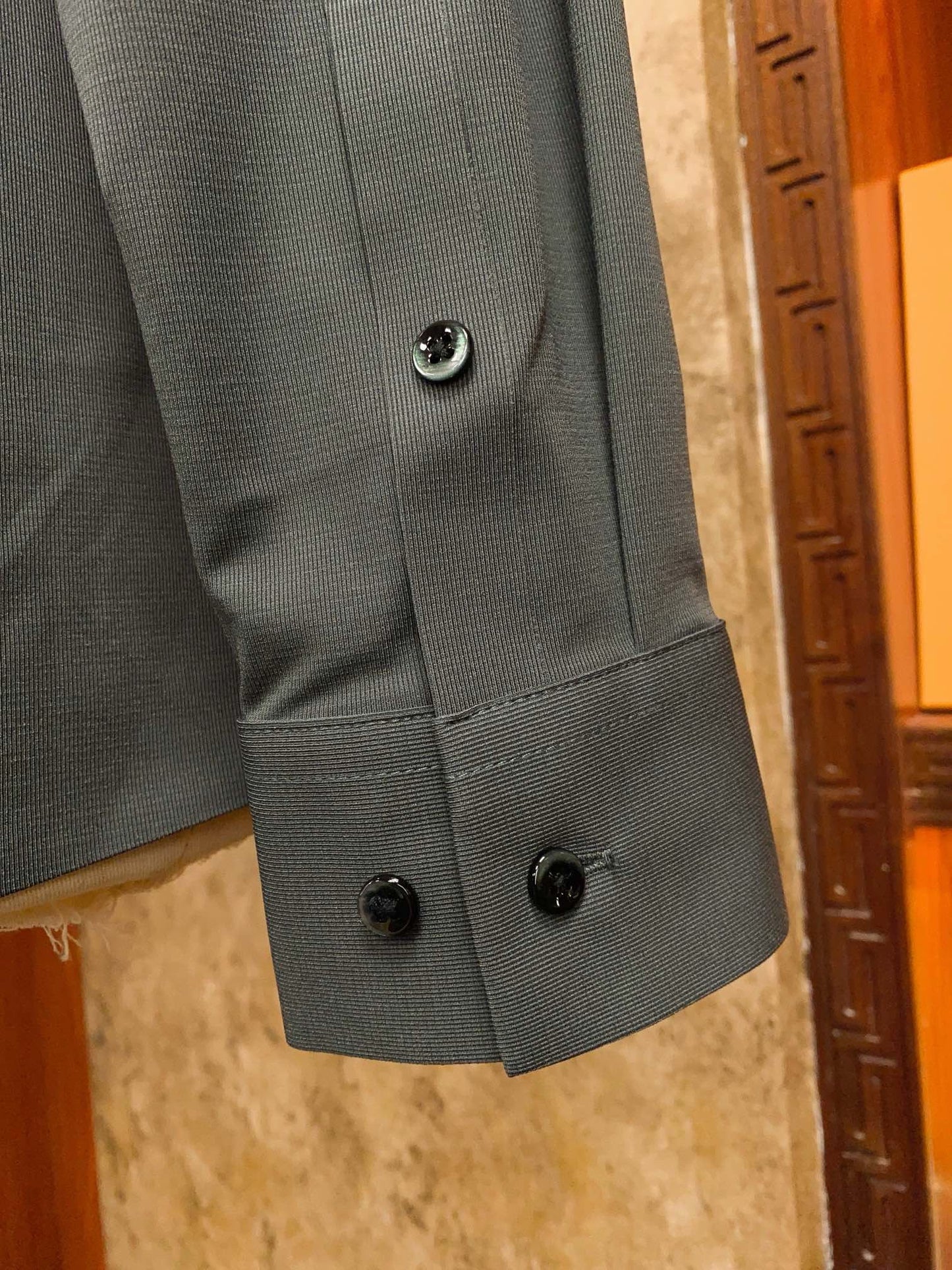 Grey Premium Dress Shirt - SUITHARBOR