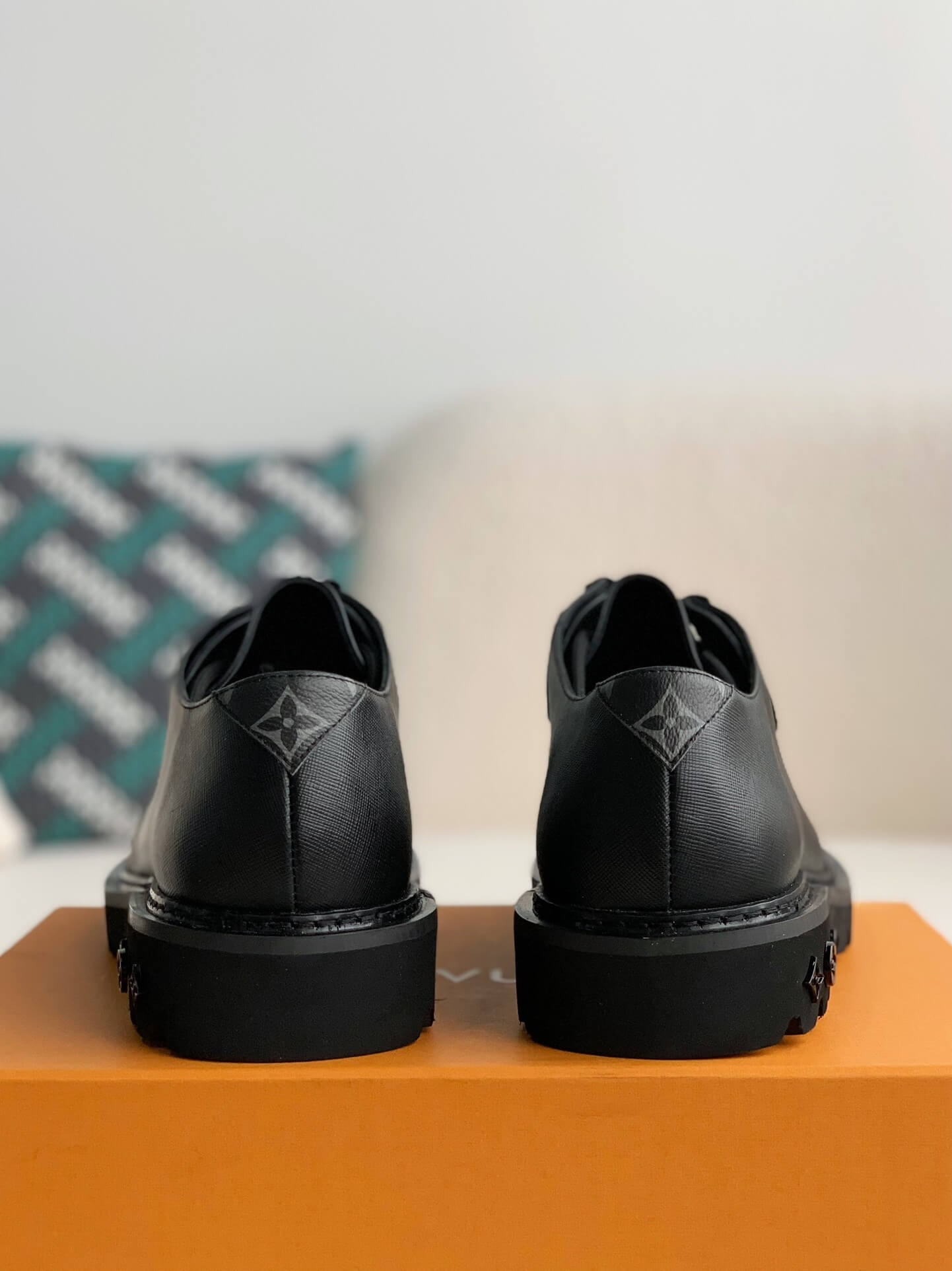 Louis Vuitton LV Ranger Black Derby Shoe