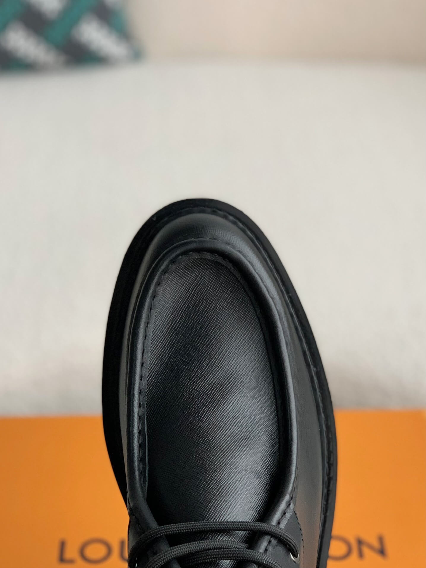 Louis Vuitton LV Ranger Black Derby Shoe