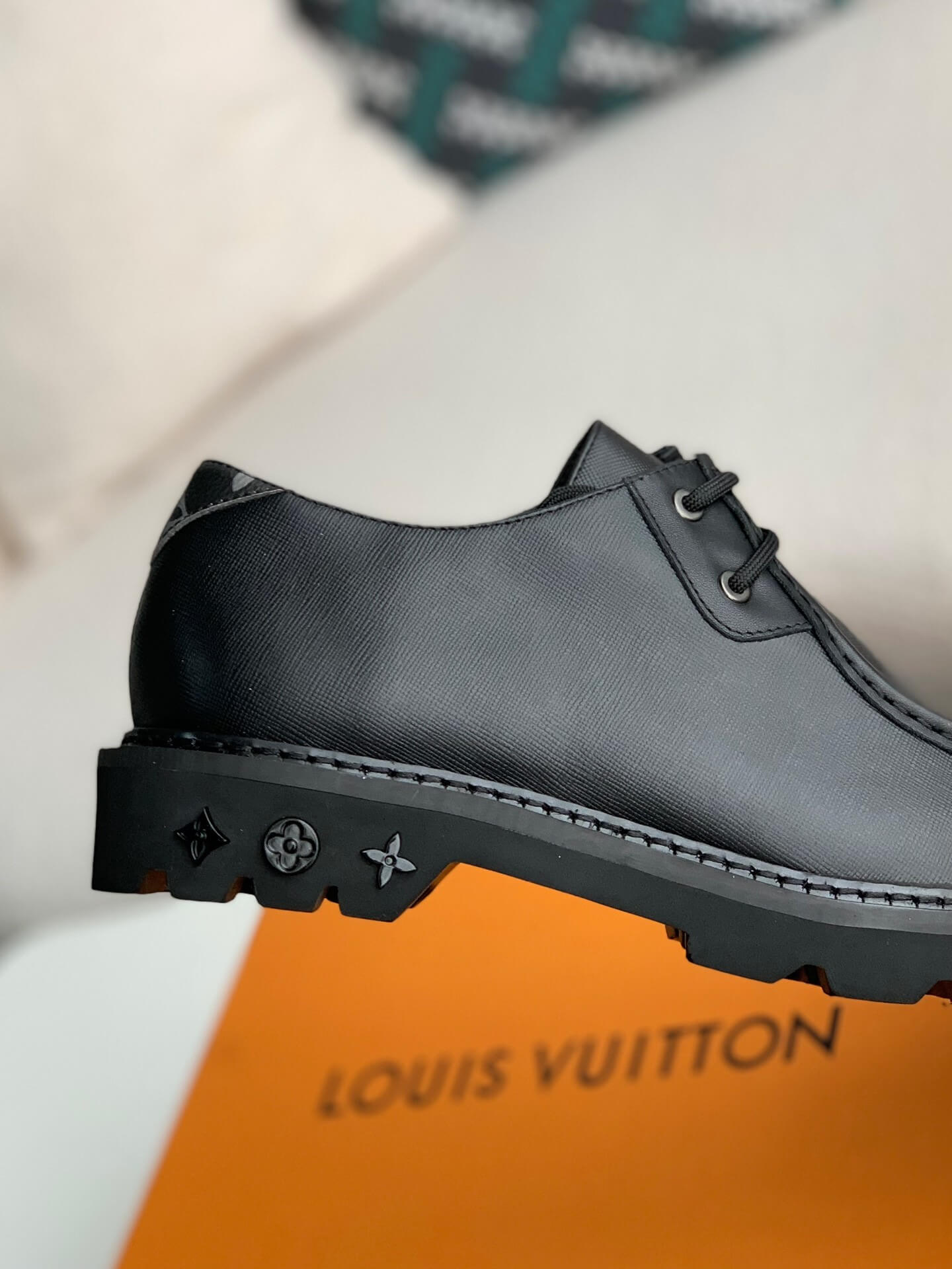 Louis Vuitton LV Ranger Black Derby Shoe