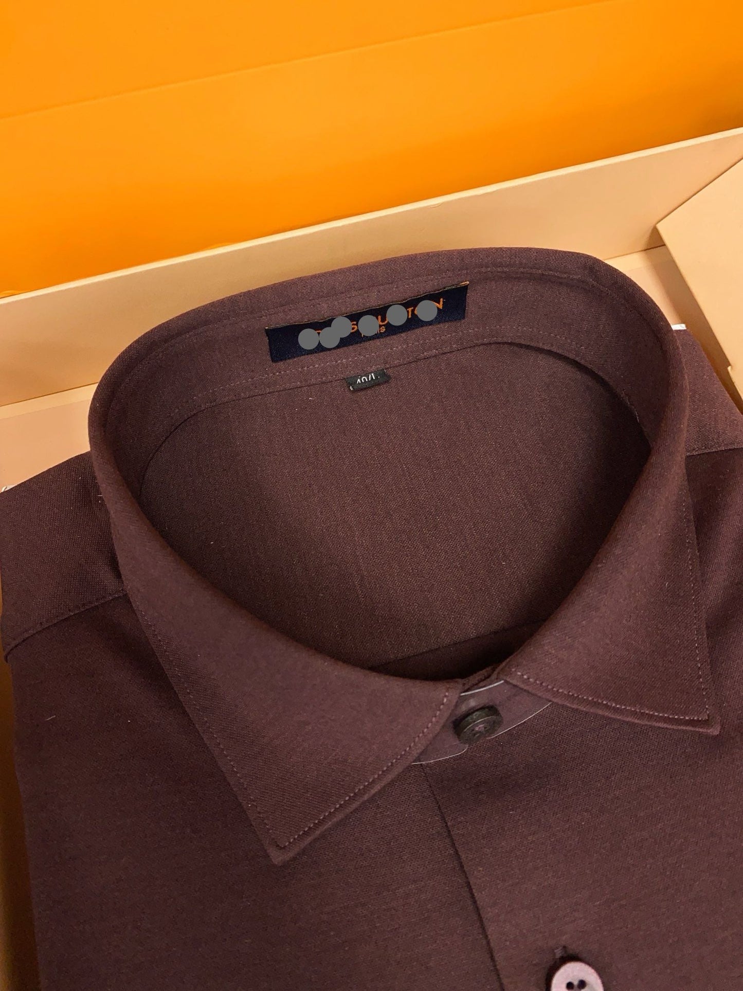 Men’s Brown Prestige Dress Shirt - SUITHARBOR