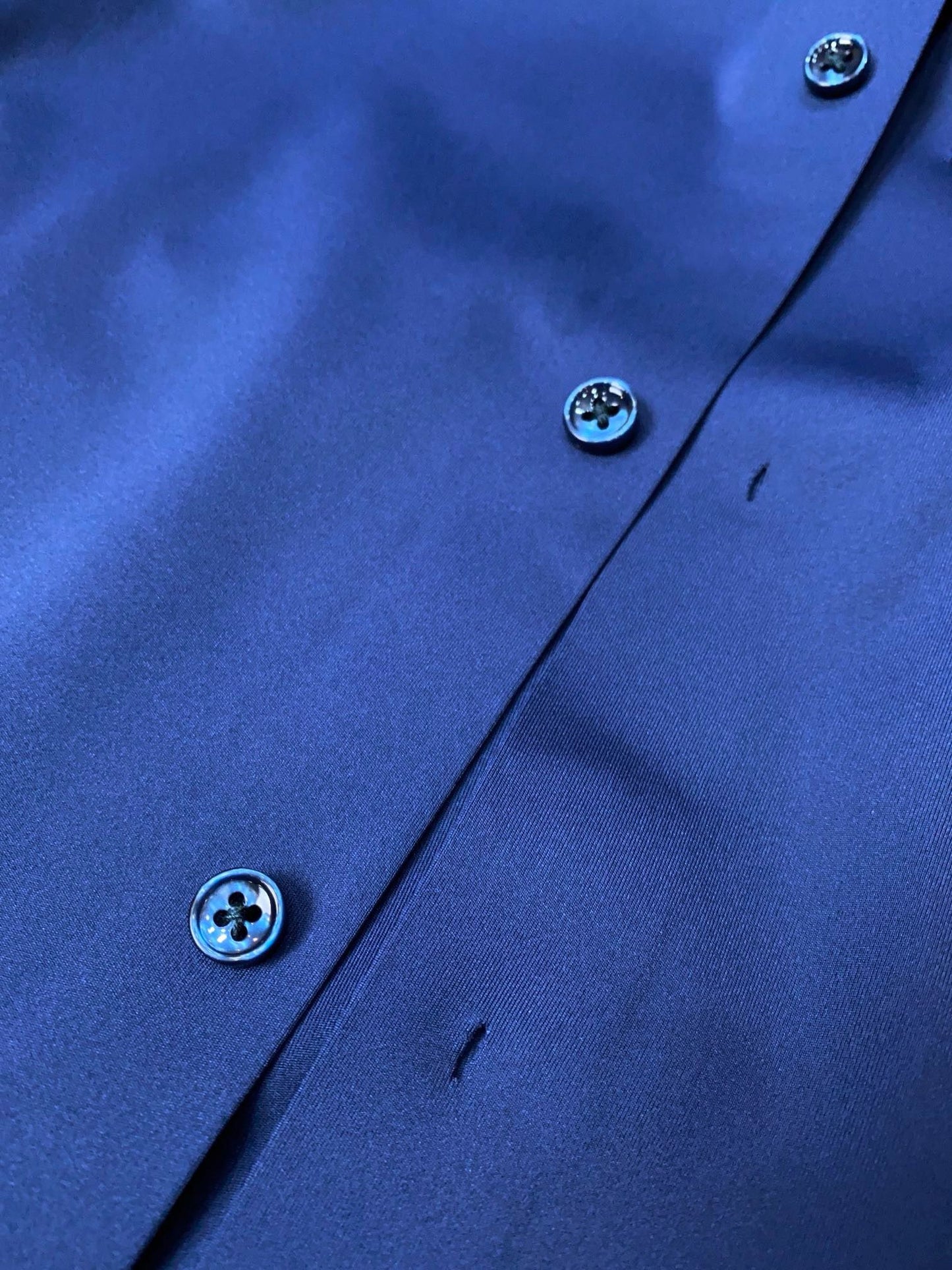 Men’s Classic Navy Executive Dress Shirt - SUITHARBOR