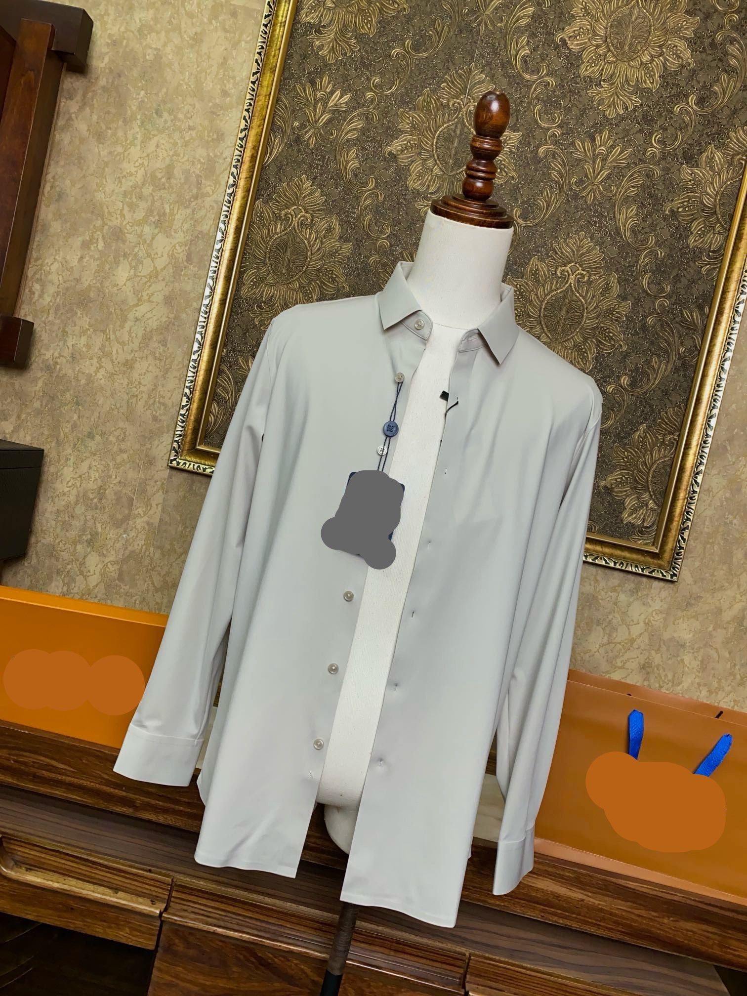 Men’s Ivory White Dress Shirt - SUITHARBOR