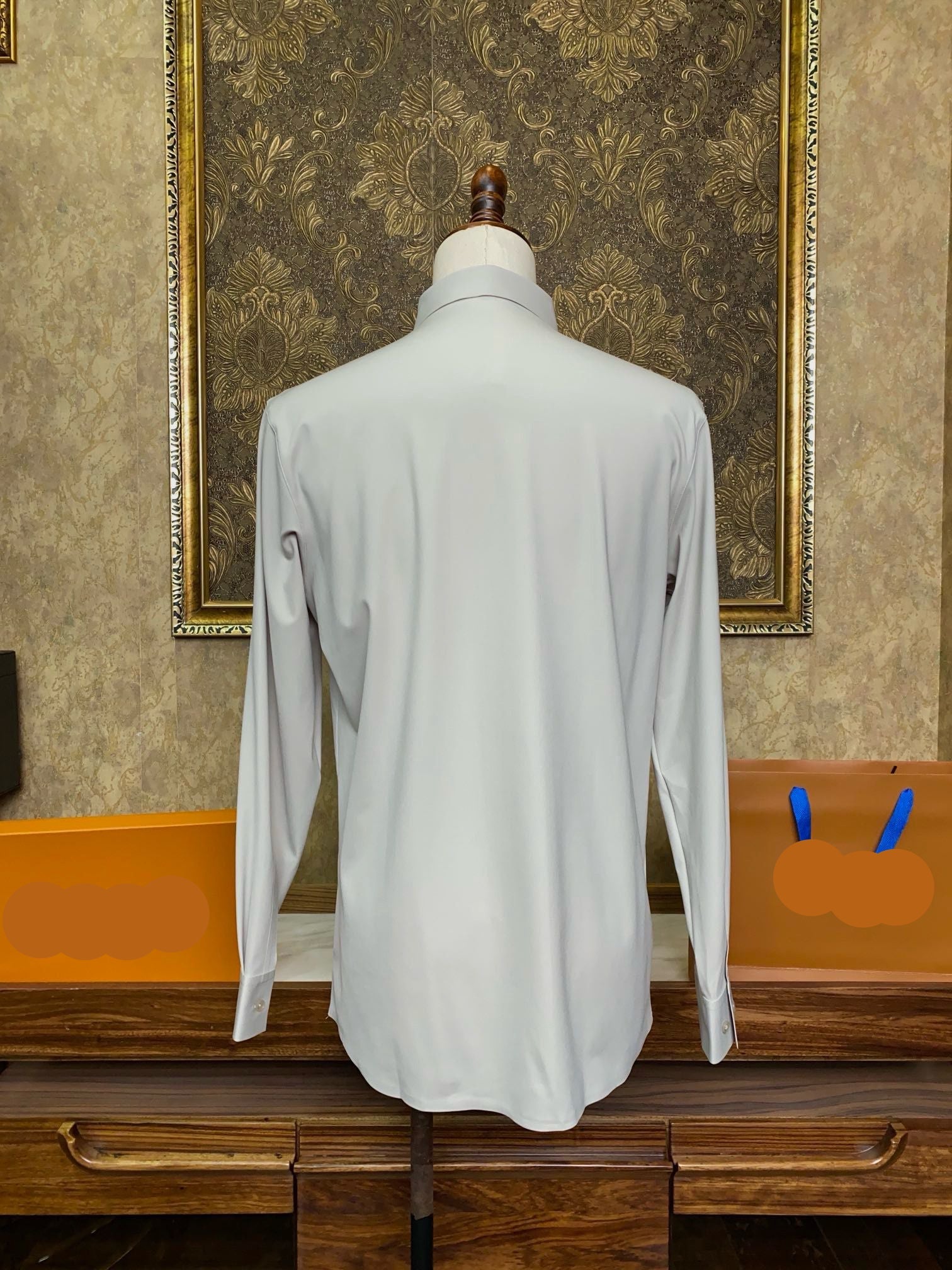 Men’s Ivory White Dress Shirt - SUITHARBOR