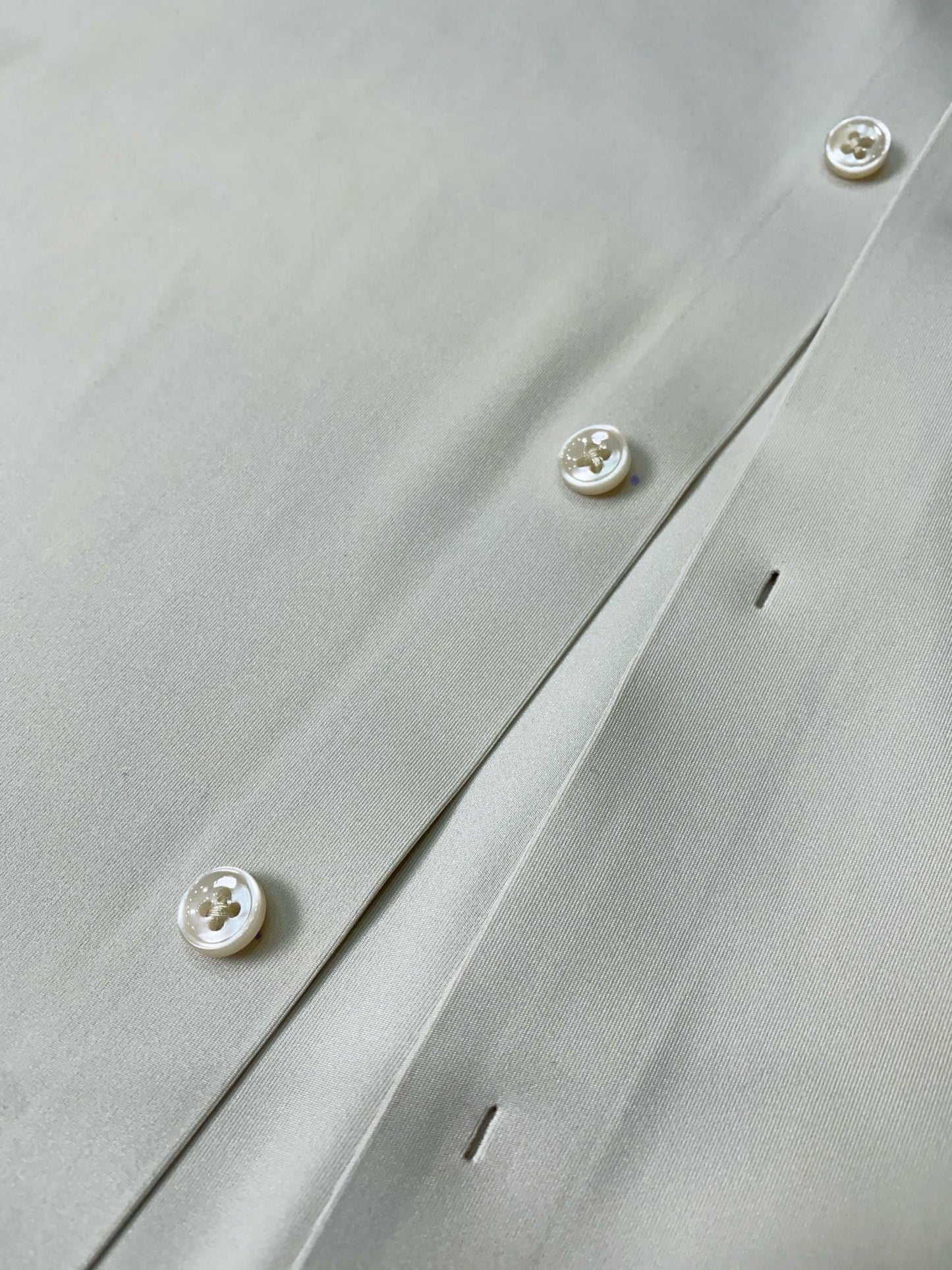 Men’s Ivory White Dress Shirt - SUITHARBOR