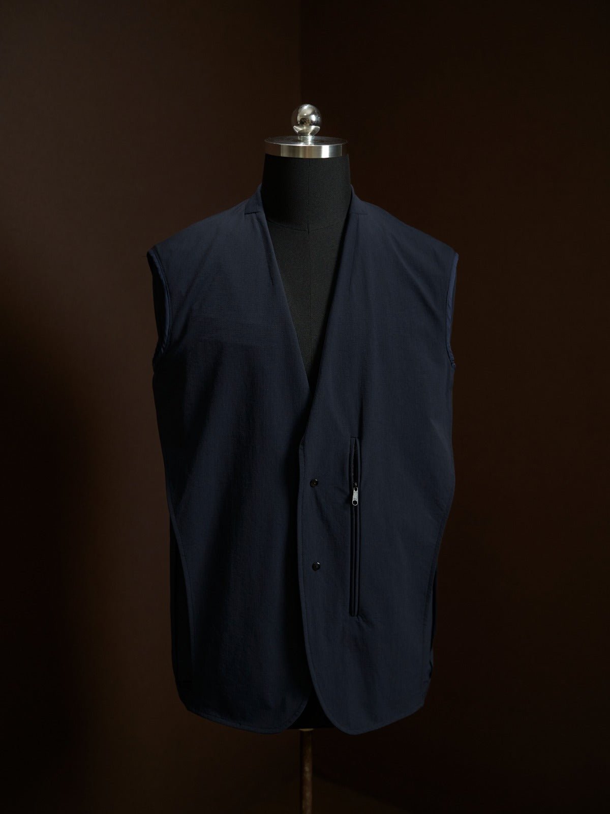 Men’s Navy Blue Tailored Blazer - SUITHARBOR