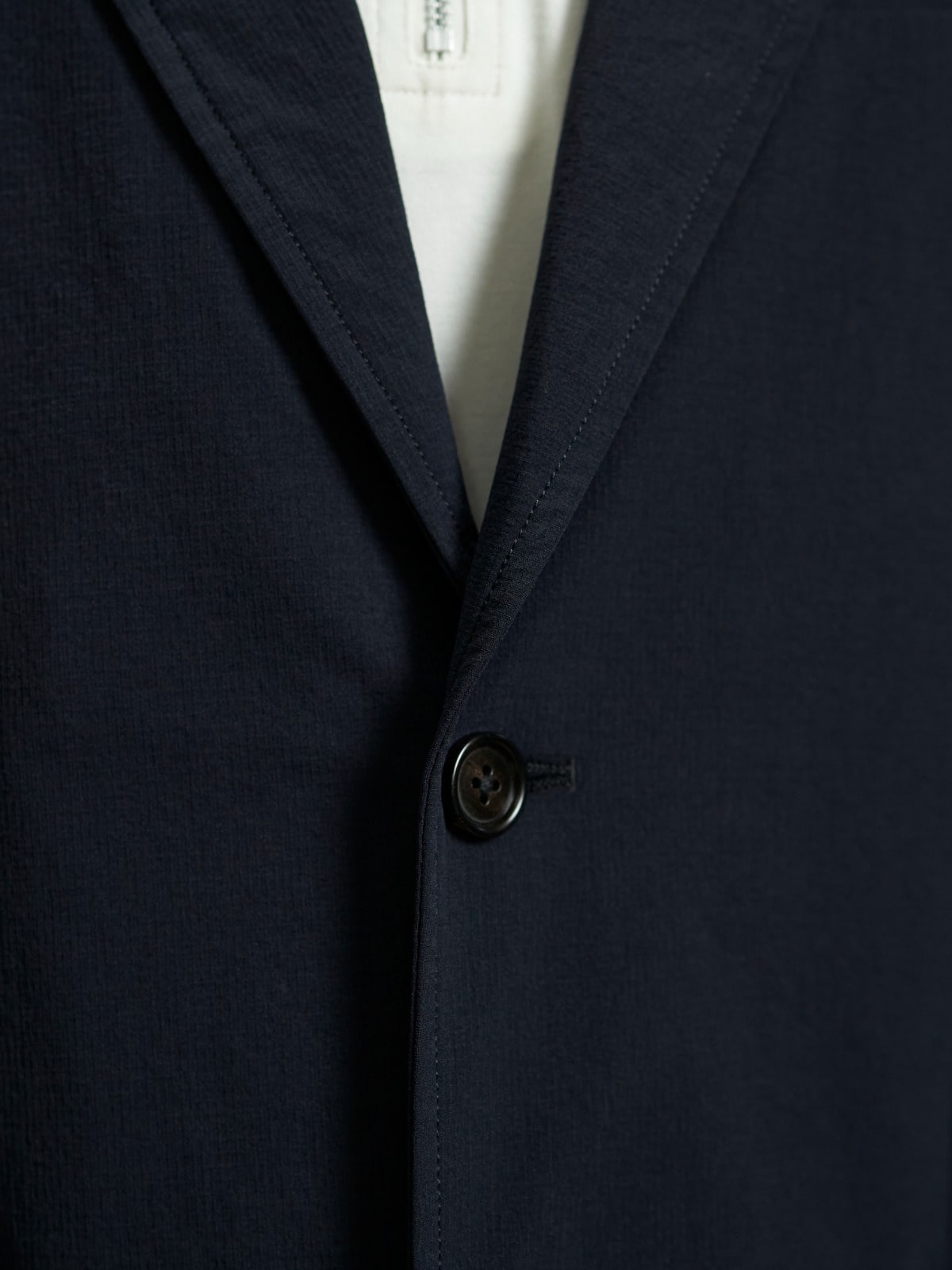 Men’s Navy Blue Tailored Blazer - SUITHARBOR