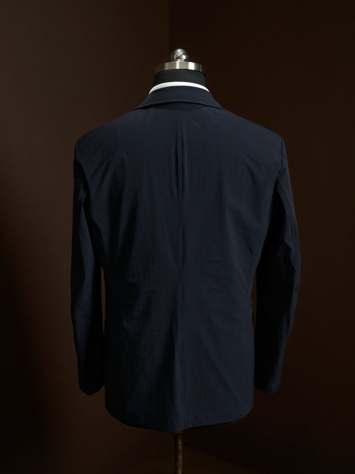 Men’s Navy Blue Tailored Blazer - SUITHARBOR