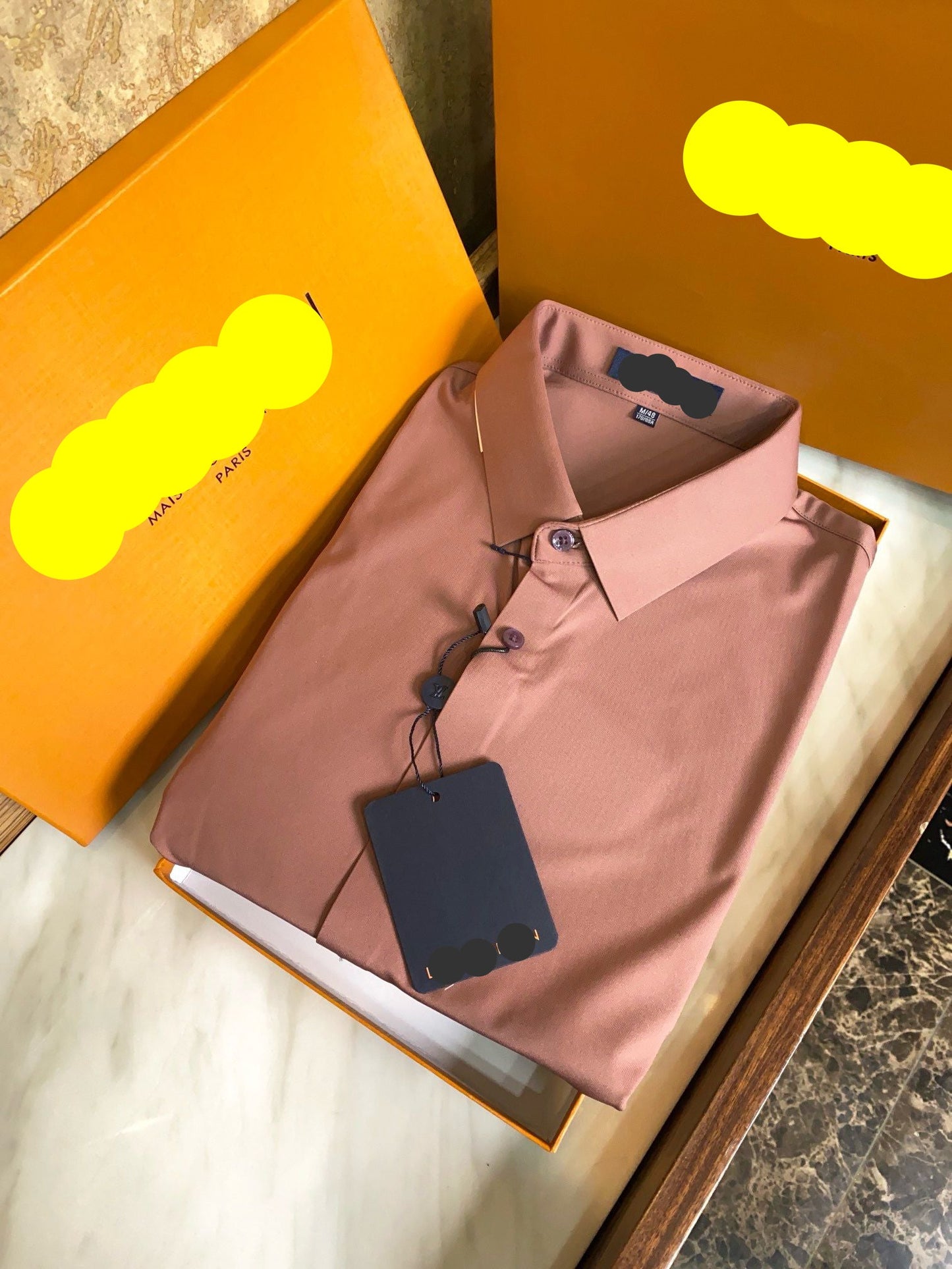 Men’s Rose Mauve Dress Shirt - SUITHARBOR