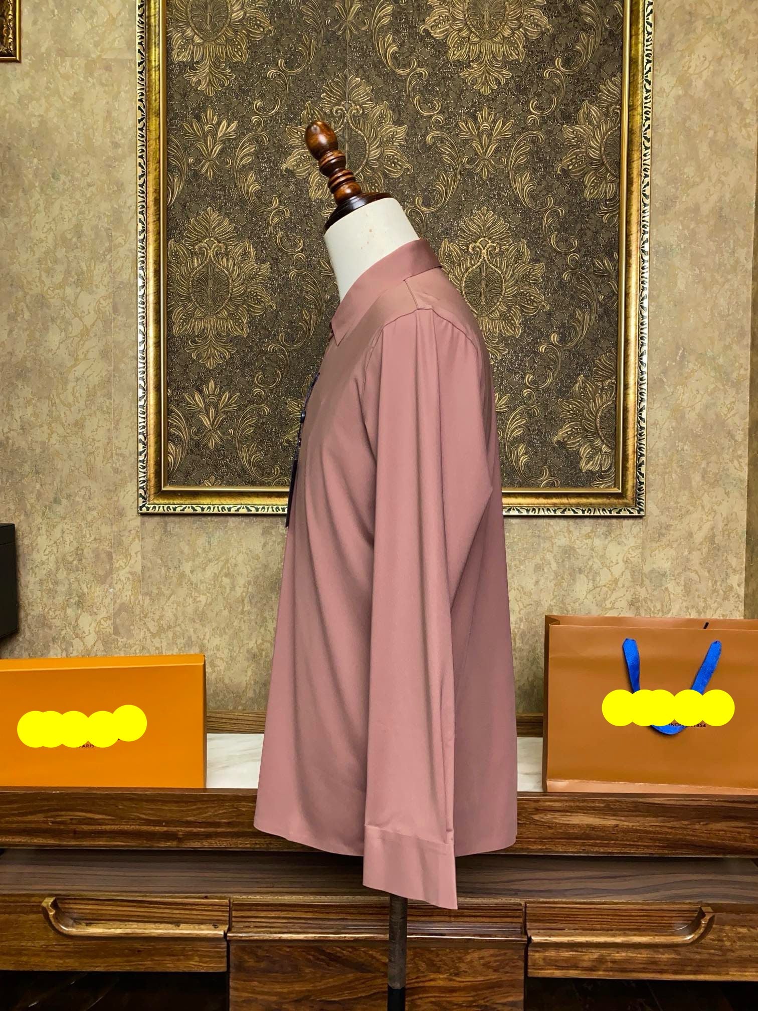 Men’s Rose Mauve Dress Shirt - SUITHARBOR