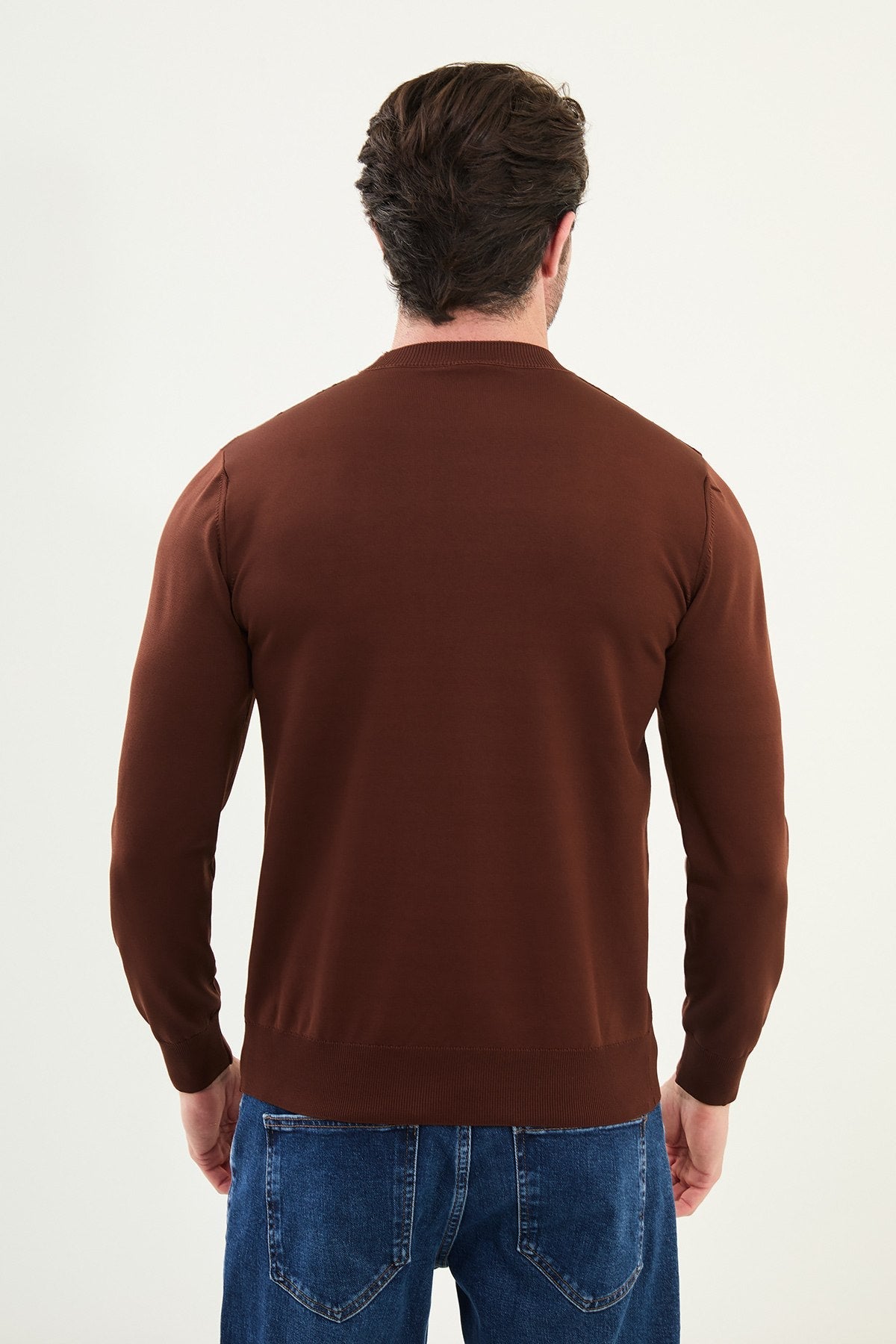 Men’s Tile Textured Knit Sweater - SUITHARBOR