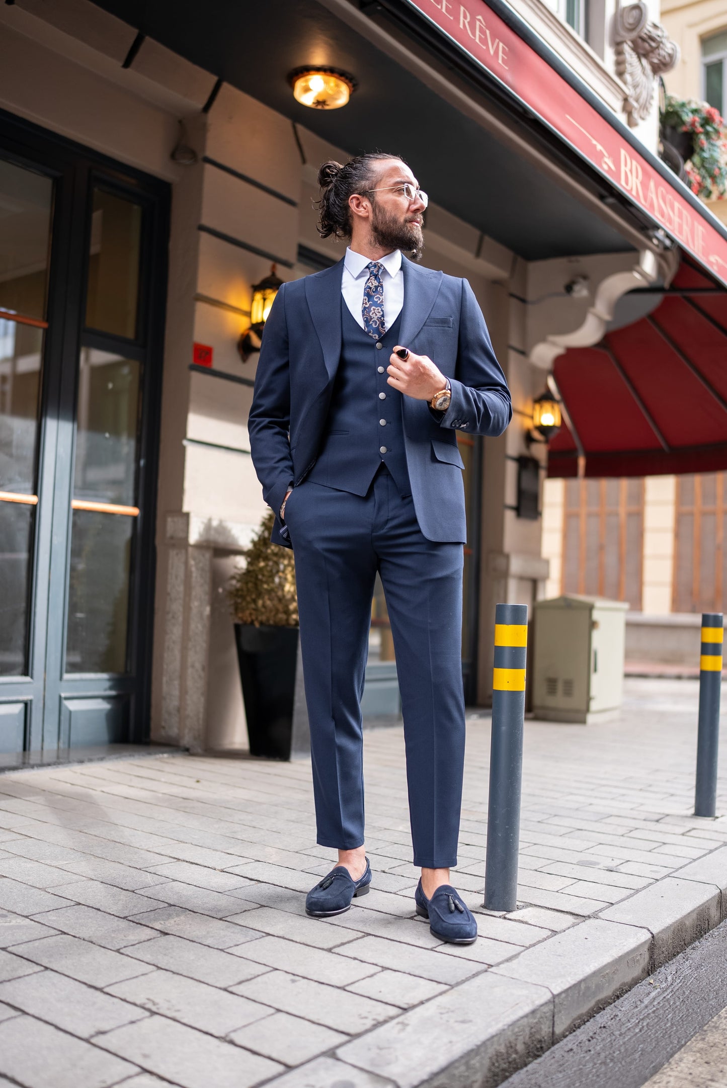 HarborFlex Navy Suit