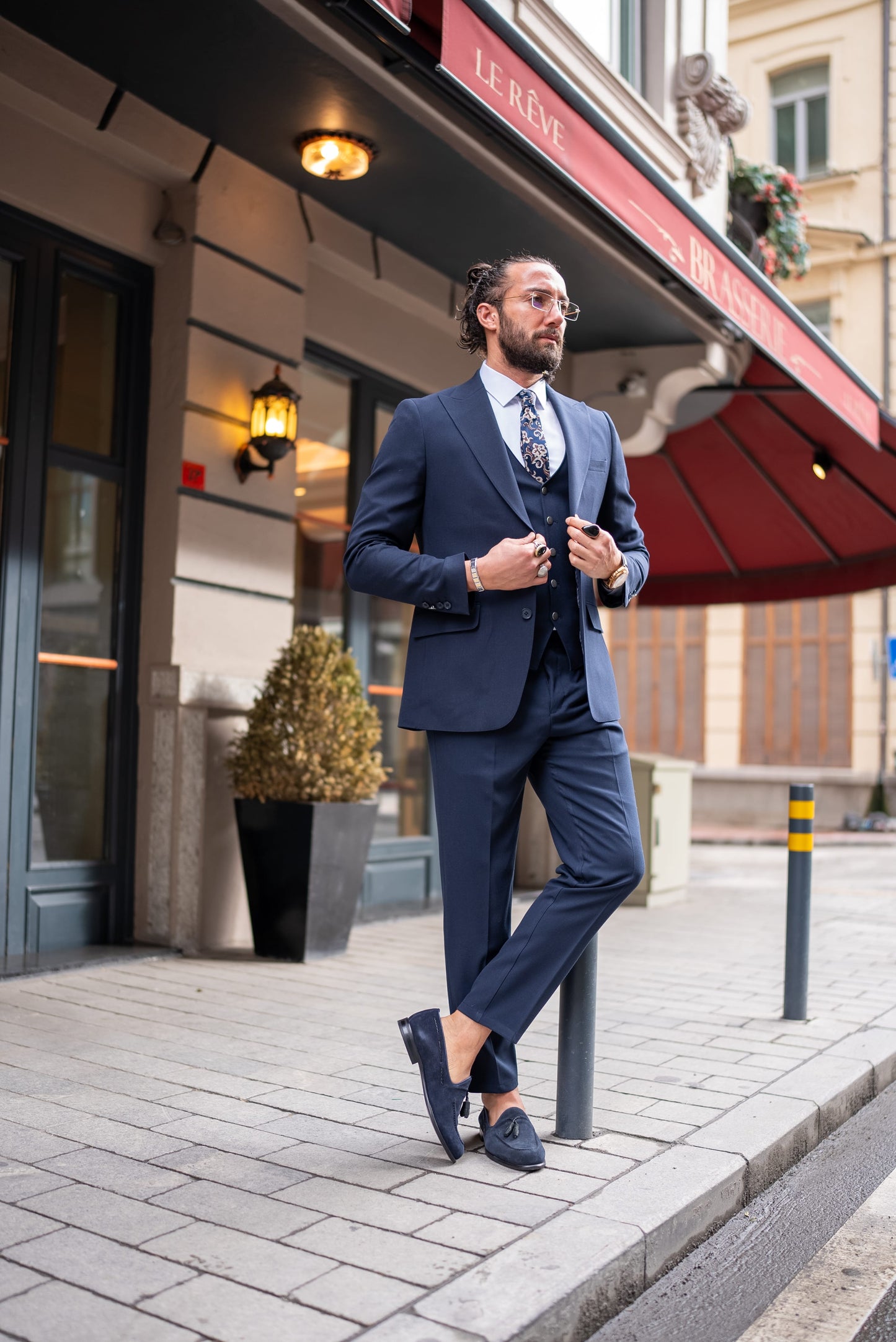 HarborFlex Navy Suit