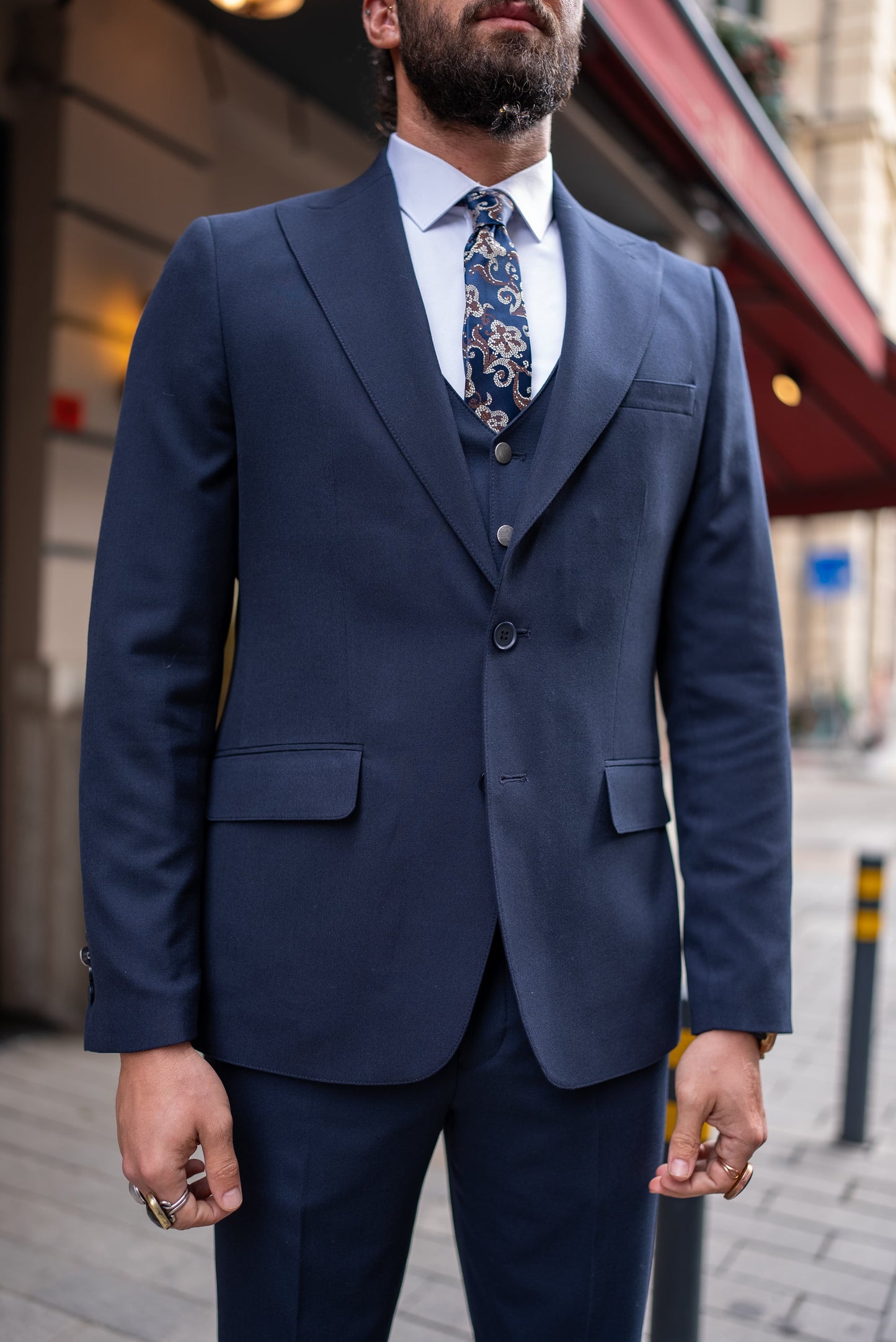 HarborFlex Navy Suit