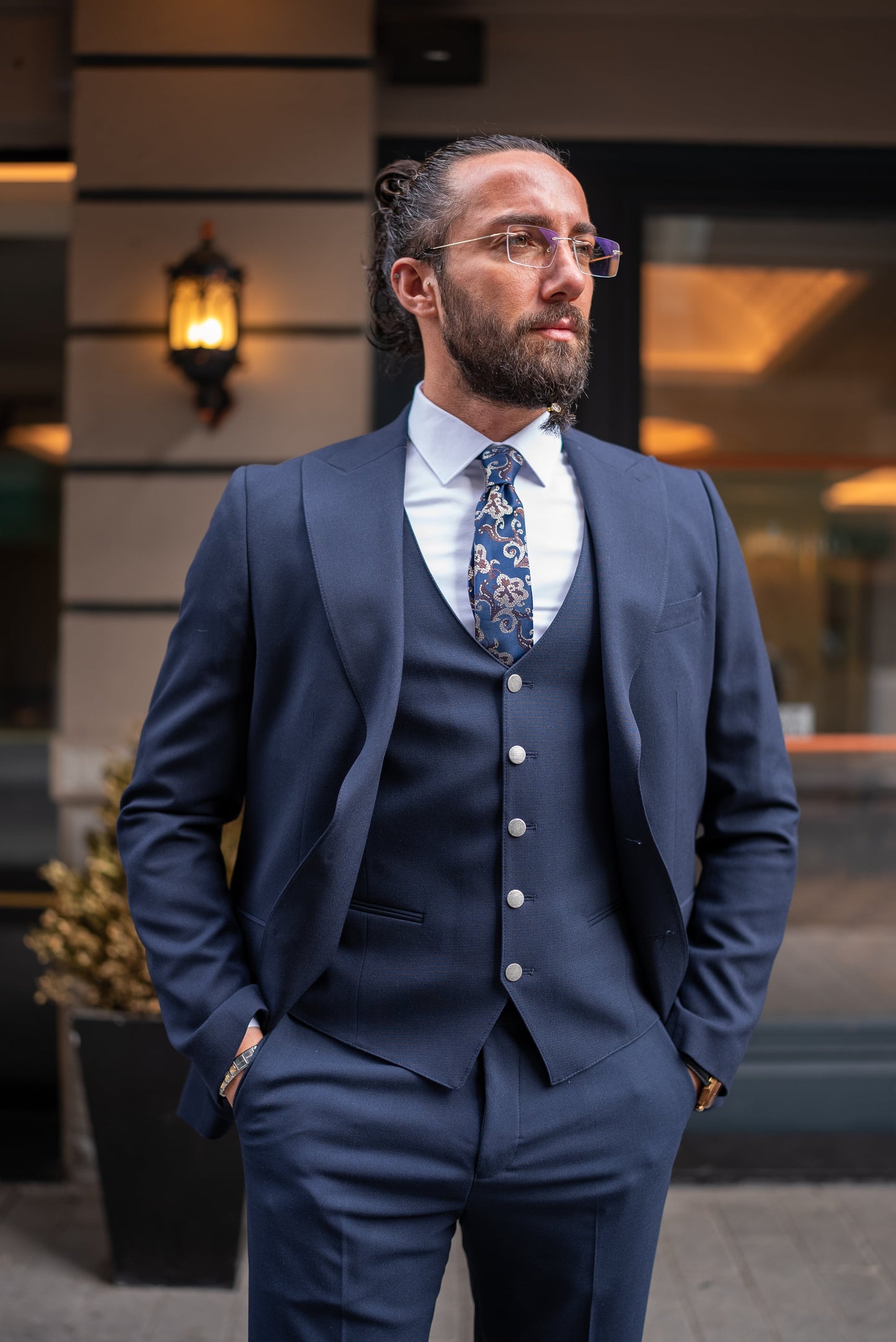 HarborFlex Navy Suit