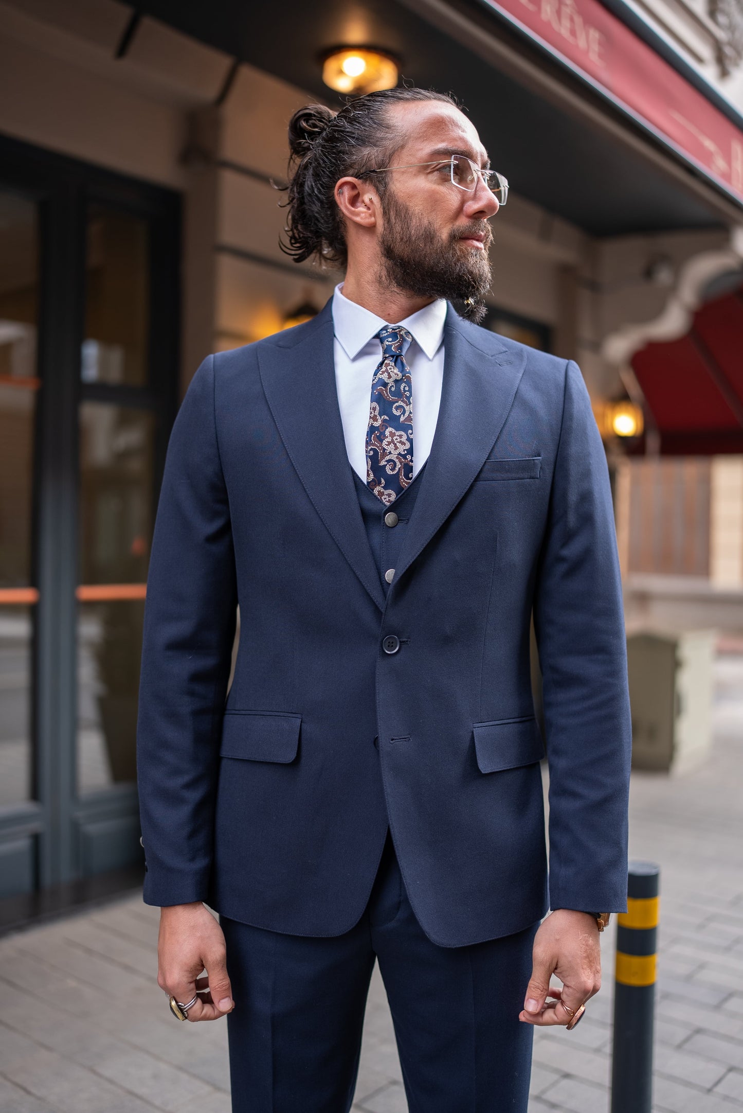 HarborFlex Navy Suit