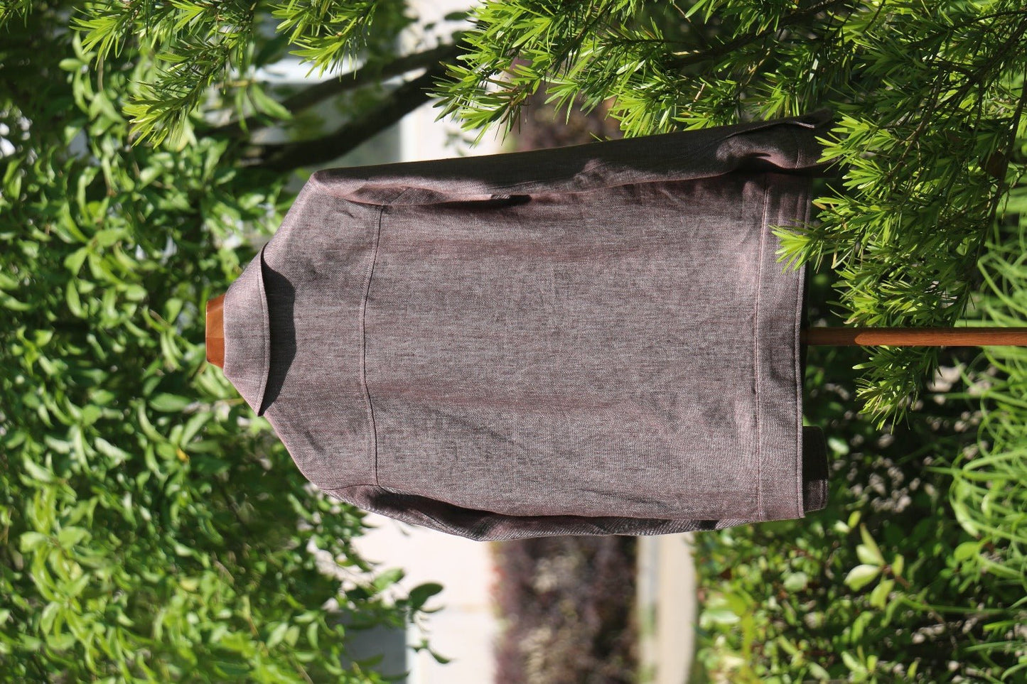 Rosewood Linen Utility Jacket - SUITHARBOR
