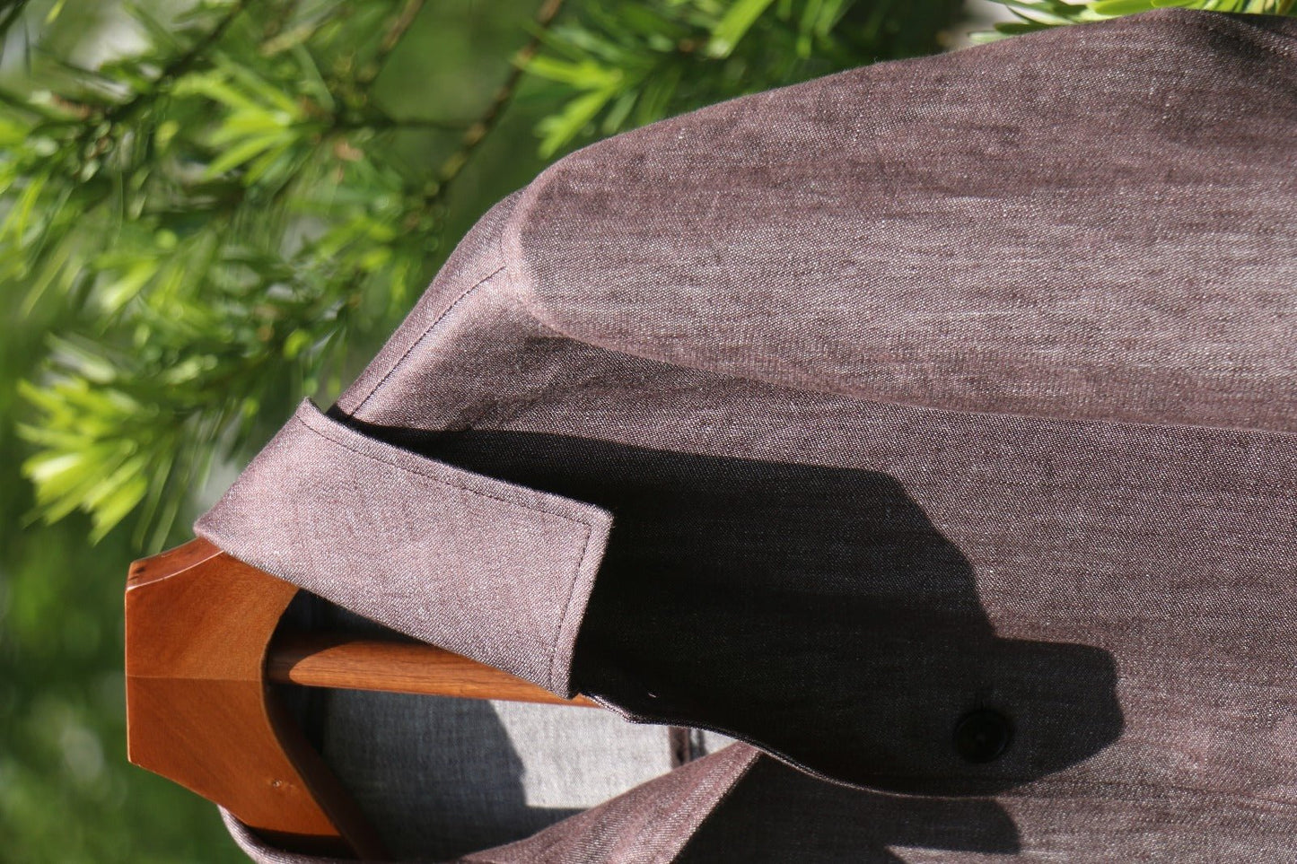 Rosewood Linen Utility Jacket - SUITHARBOR