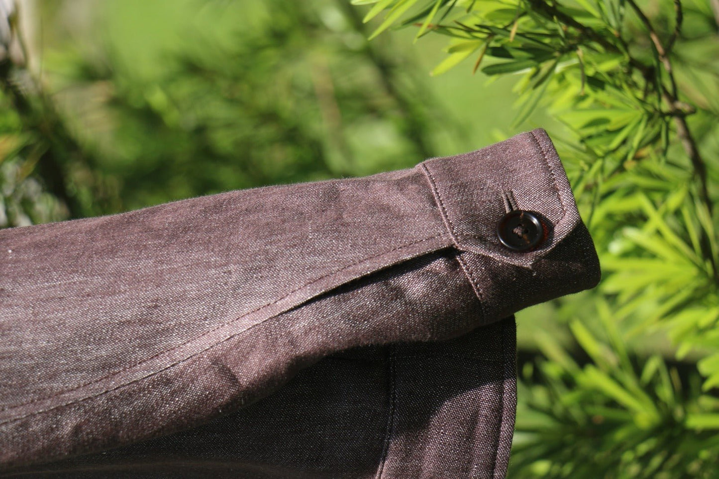 Rosewood Linen Utility Jacket - SUITHARBOR