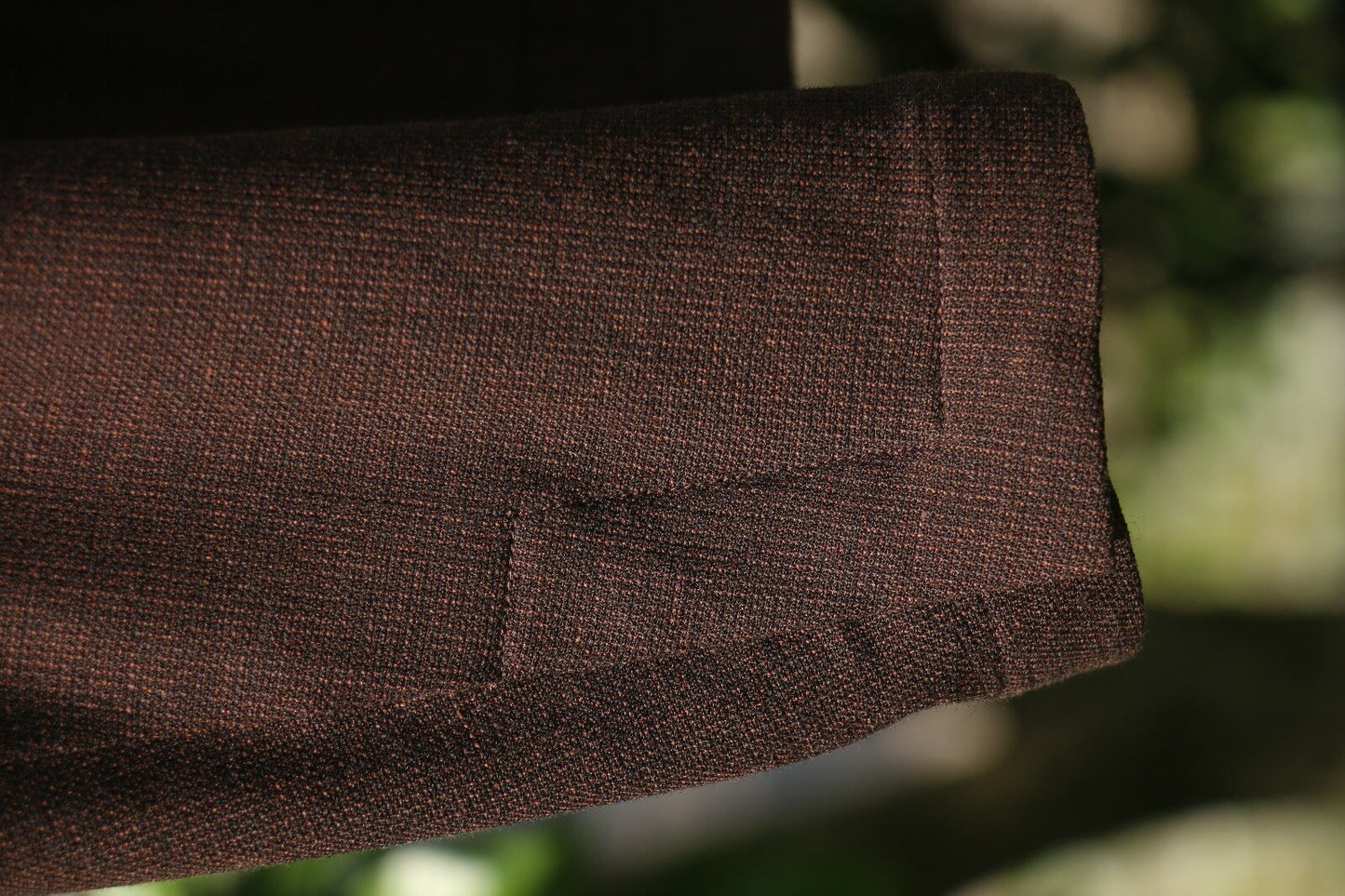 Tobacco Zip Utility Linen Jacket - SUITHARBOR