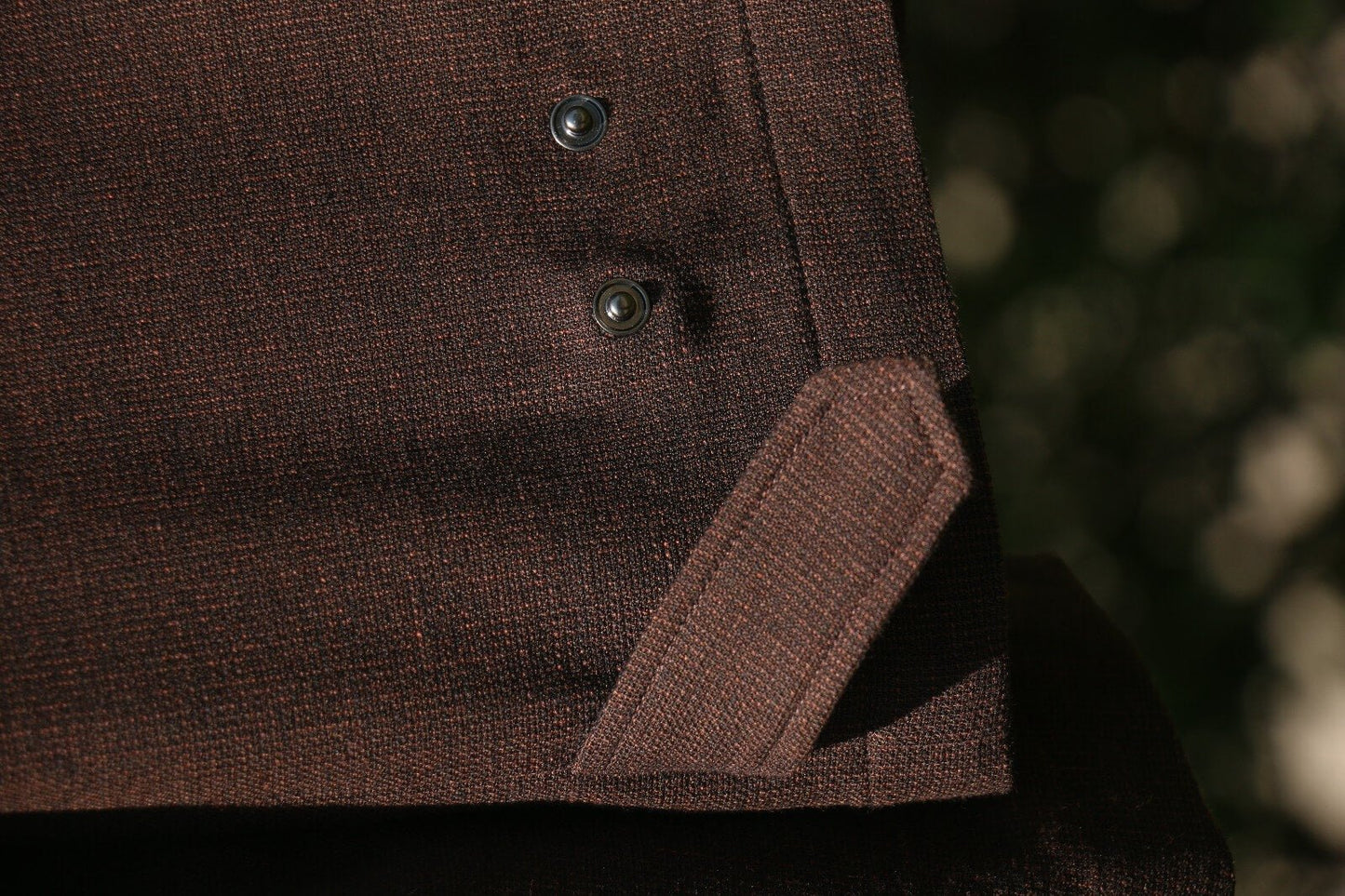 Tobacco Zip Utility Linen Jacket - SUITHARBOR