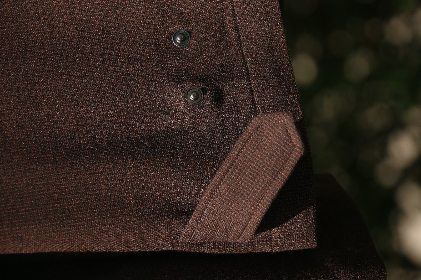 Tobacco Zip Utility Linen Jacket - SUITHARBOR