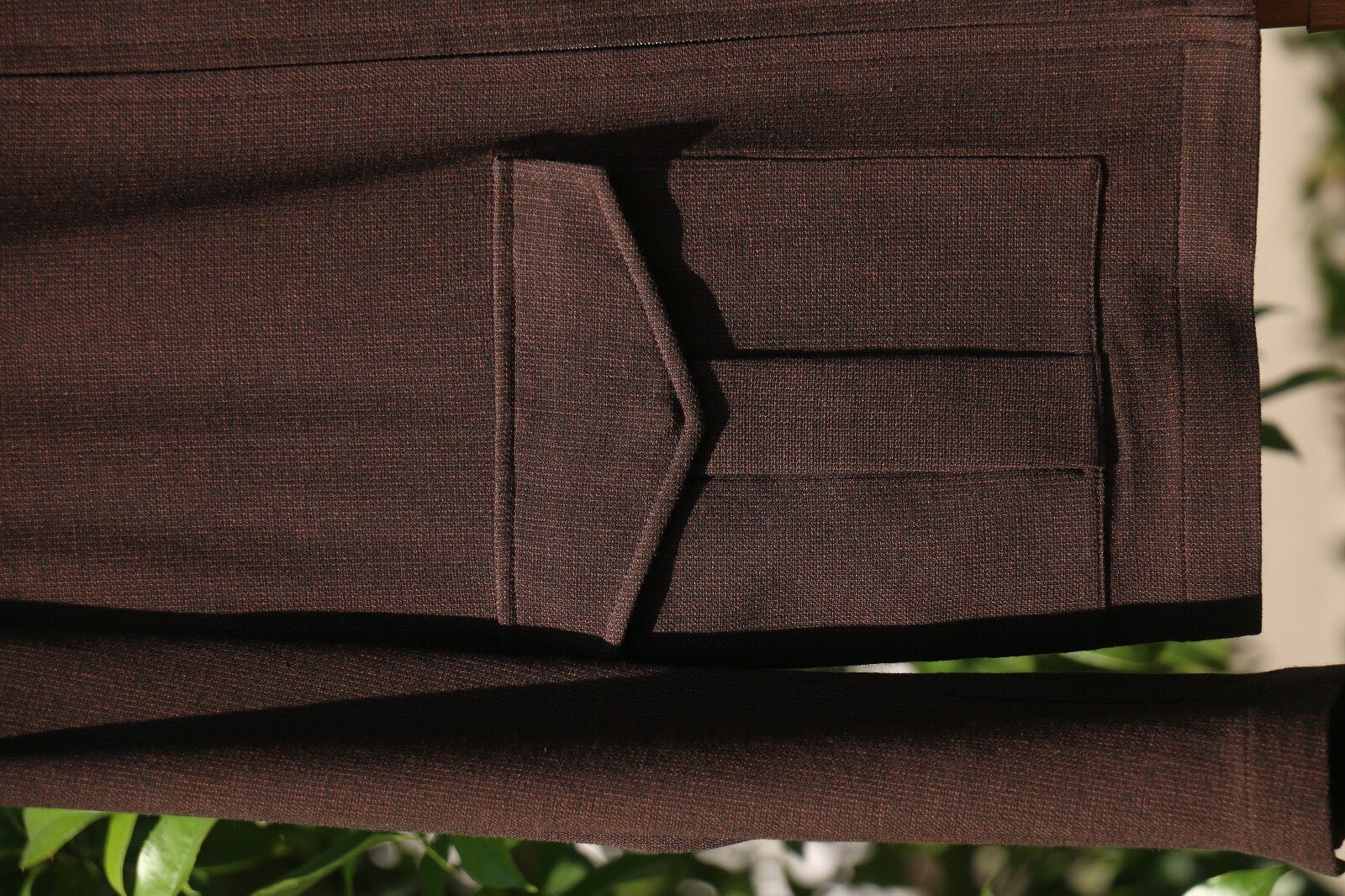 Tobacco Zip Utility Linen Jacket - SUITHARBOR